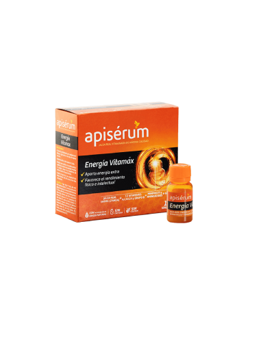 APISERUM ENERGIA VITAMAX 18 VIALES